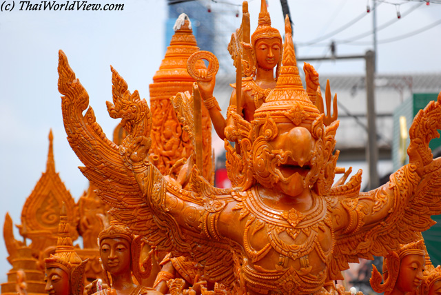 Sculptured candle - Ubon Ratchathani