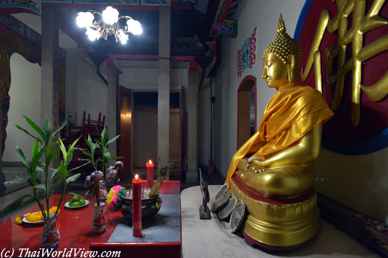 Inside shrine - Bangkok