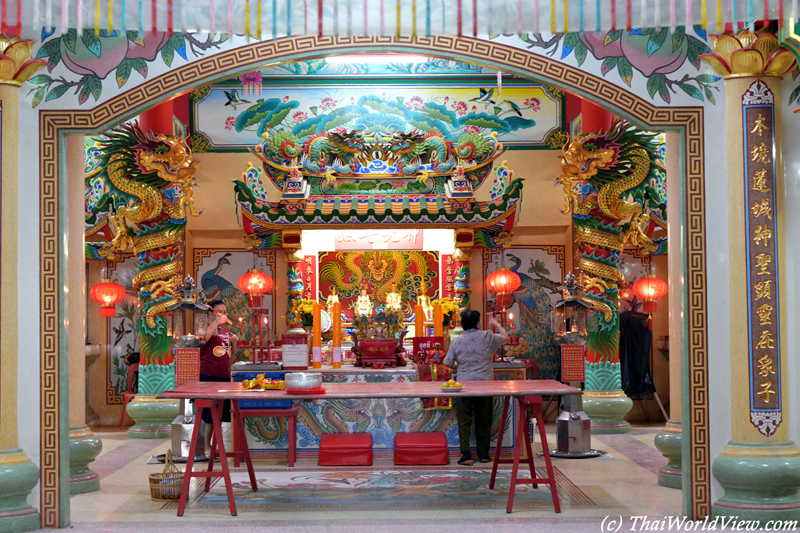 Inside Shrine - Ubon Ratchathani