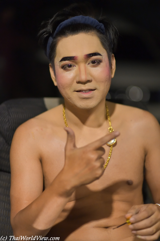 Likay performer - Nakhon Pathom