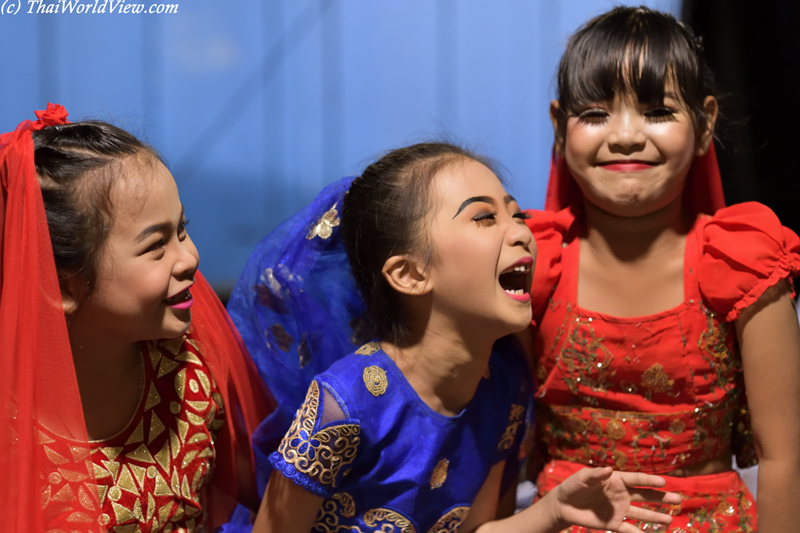 Likay performers - Nakhon Pathom