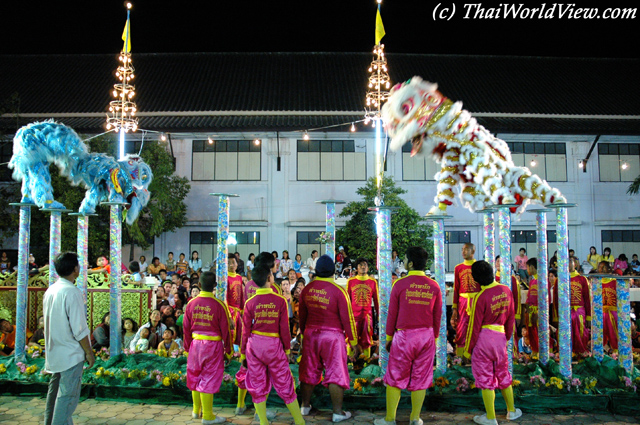 Lion dance - Nakhon Pathom