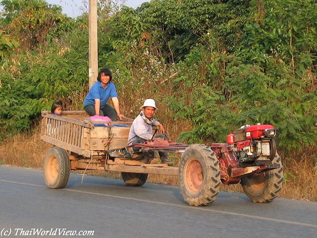 Thai farmers - Phrae province