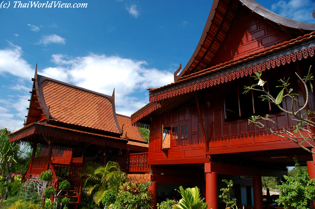 Traditional house - ThaBo district - Nongkhai province