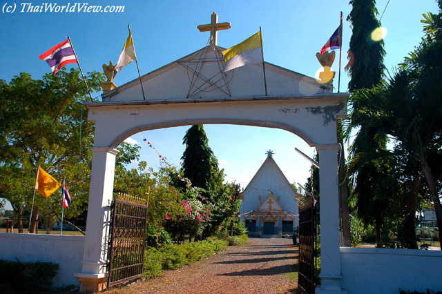Christian church - ThaBo area - Nongkhai