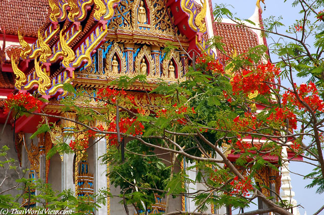 Colorful Thai temple - Nongkhai city