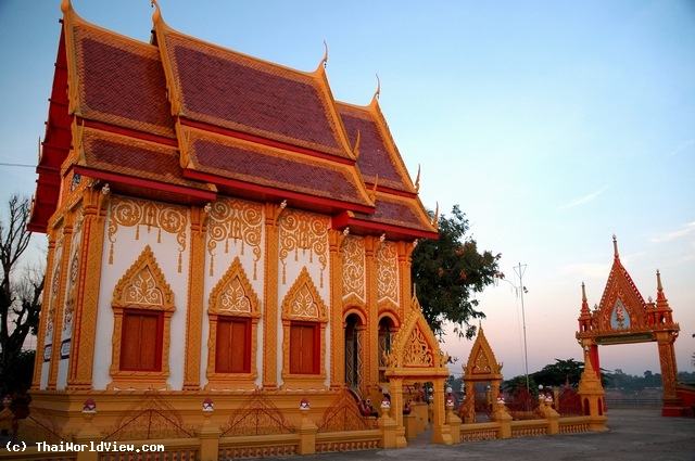 Thai temple - Wat Paak Tho - Nongkhai province
