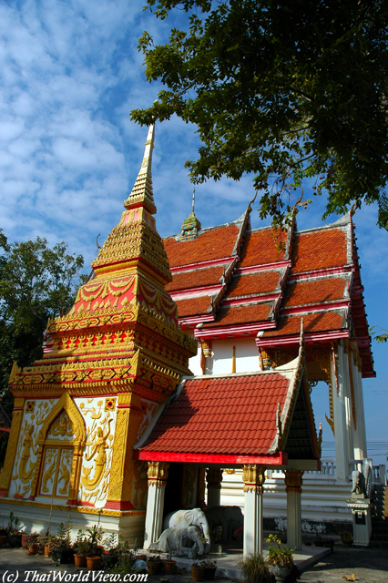 Elephant temple - Sri Chiang Mai - Nongkhai province