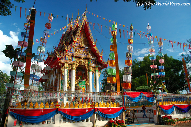 Temple fair - Wat Photisompharn - Nongkhai province