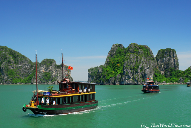 Junks - Halong Bay
