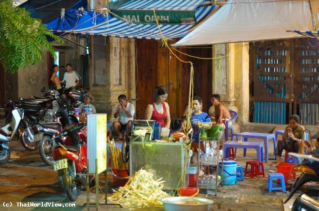 Sugar cane drinks - Old Quarter