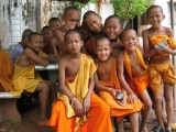 Novices smiling