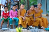 Smiling monks