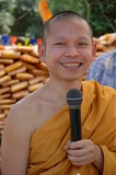 Smiling monk