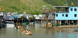 Stilted houses