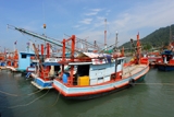 Fishermen boats