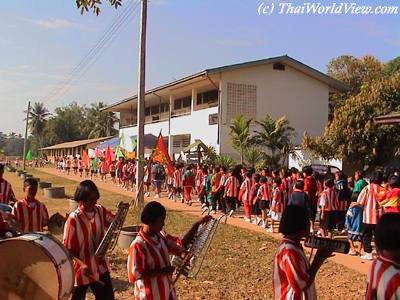 Thai school feast