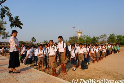 Thai temple school