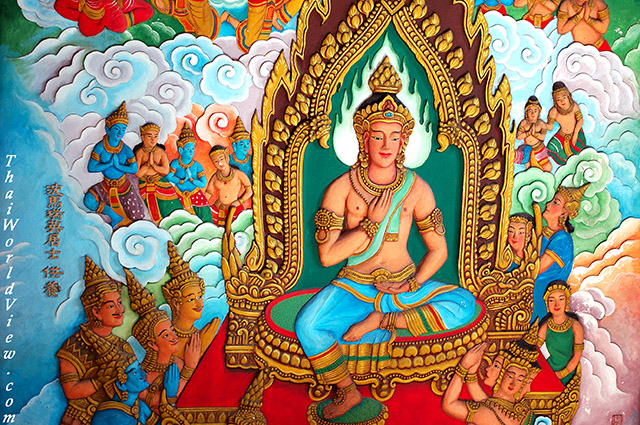 Buddhist painting - Miu Fat Buddhist Monastery