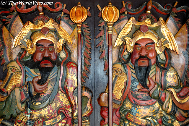 Temple doors - Peng Chau