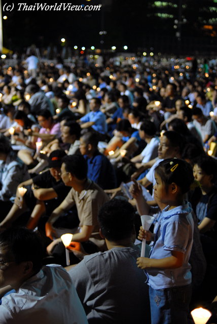 Candlelight Vigil - Victoria Park