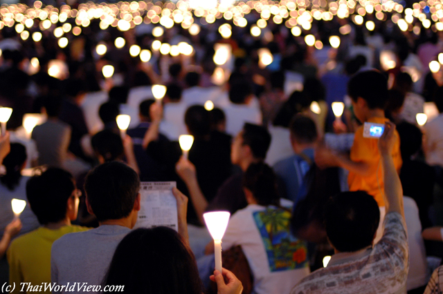 Candlelight Vigil - Victoria Park