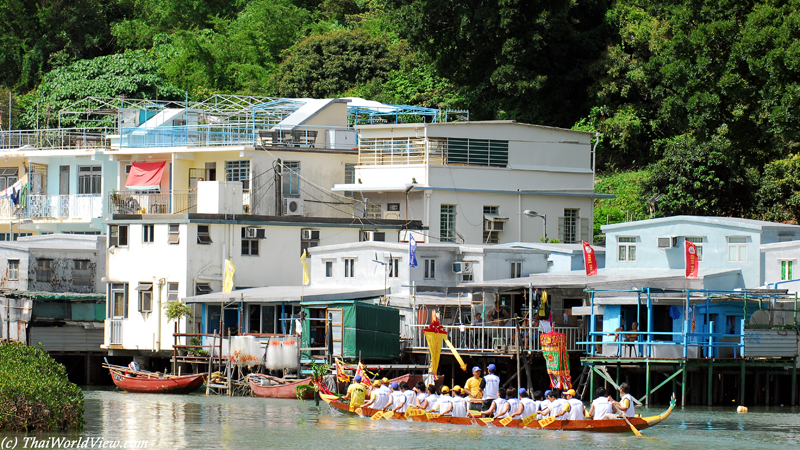 Stilt houses - Tai O