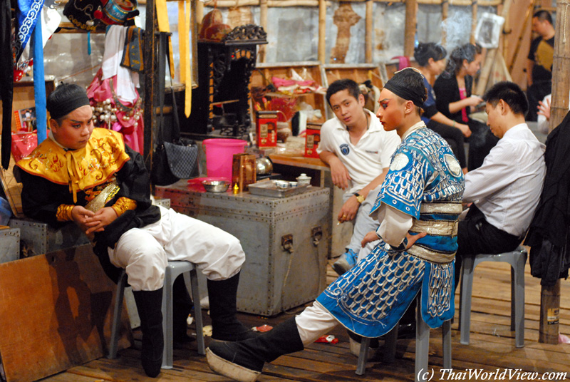 Inside backstage - Hung Hom