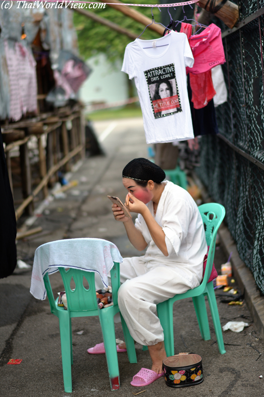 Makeup - Hungry ghost festival