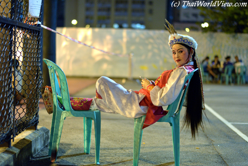 Resting - Hungry ghost festival