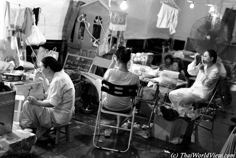 Make-up - Hungry ghost festival