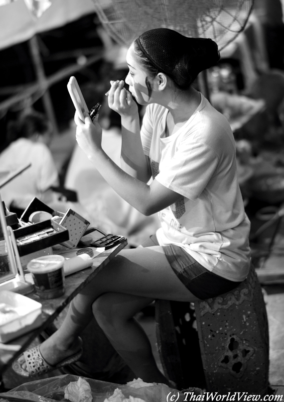 Make-up - Hungry ghost festival
