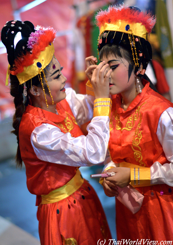 Makeup - Hungry ghost festival