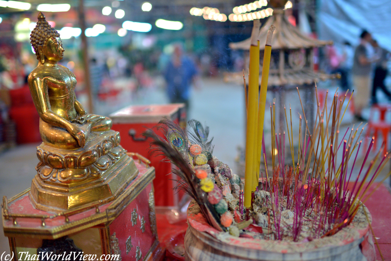 Buddha statue - Hungry ghost festival