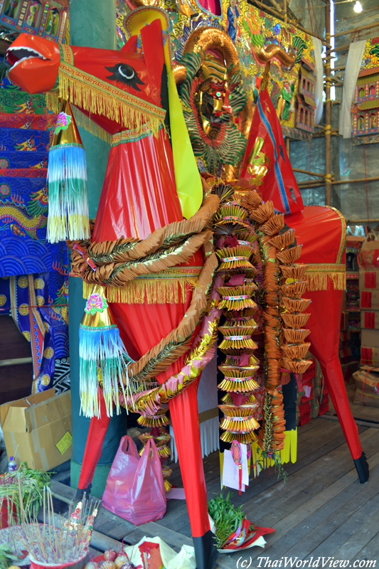 Paper horse - Hungry ghost festival