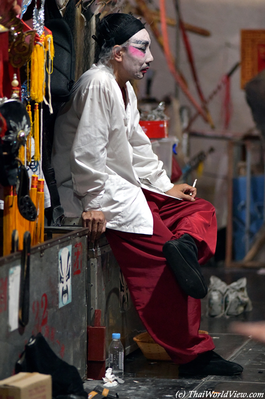 Smoking - Hungry ghost festival