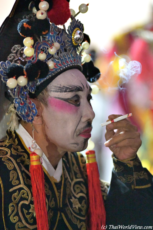 Smoking - Hungry ghost festival
