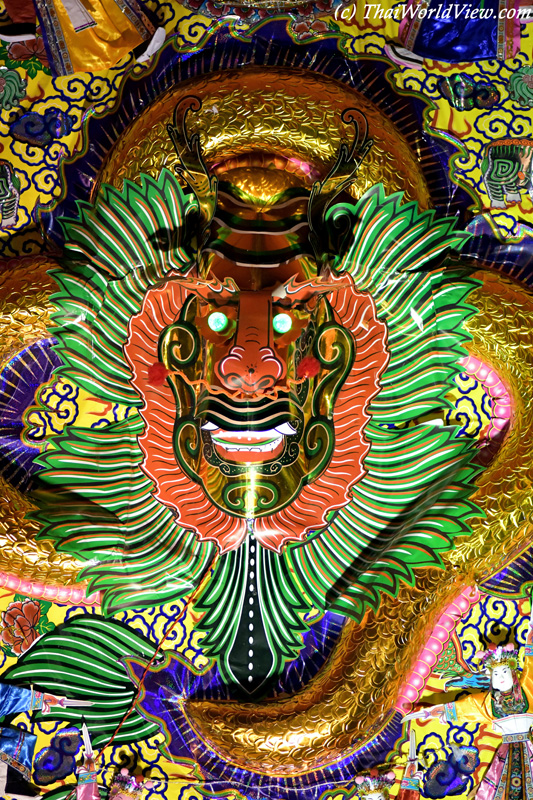 Paper offering - Hungry ghost festival