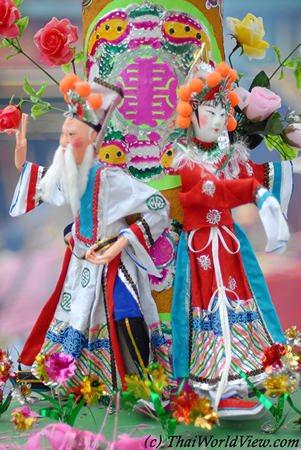 Huge candle - Hungry ghost festival