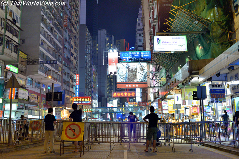 Umbrella Revolution - Causeway Bay