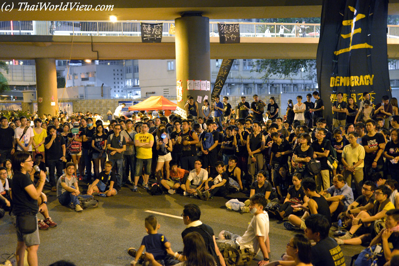 Umbrella Revolution - Admiralty