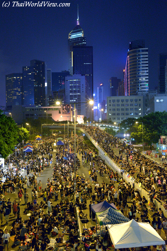 Umbrella Revolution - Admiralty