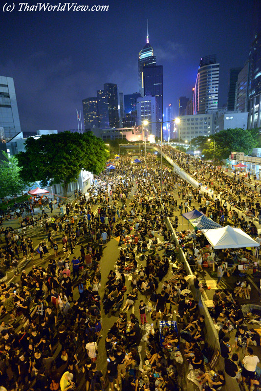Umbrella Revolution - Admiralty