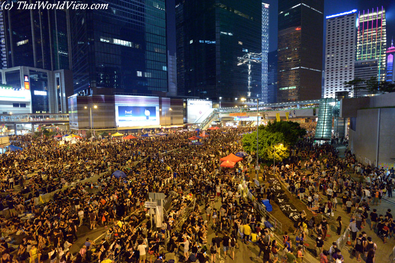 Umbrella Revolution - Admiralty