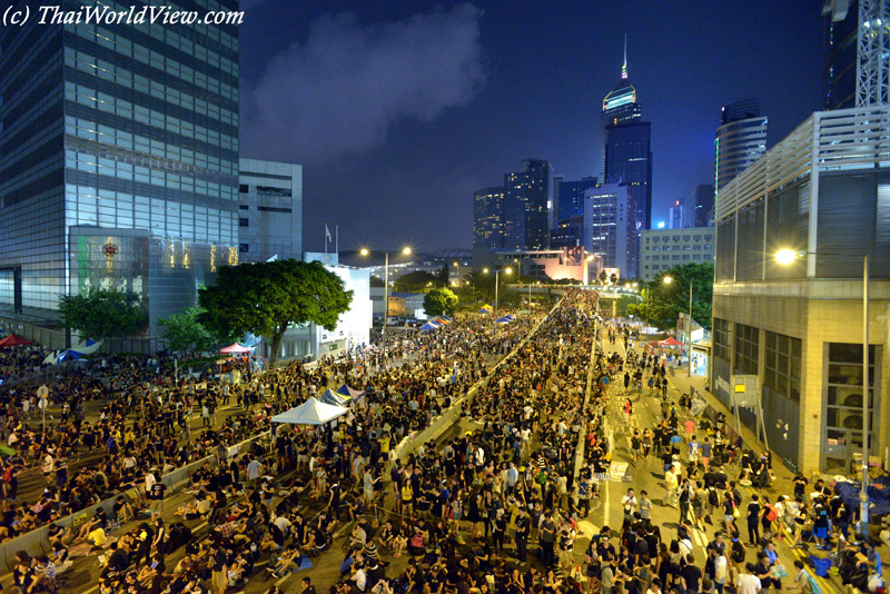 Umbrella Revolution - Admiralty