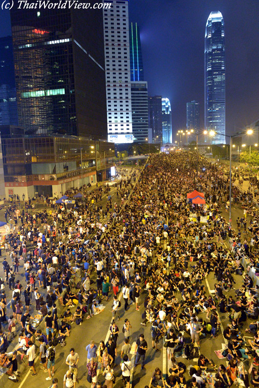 Umbrella Revolution - Admiralty
