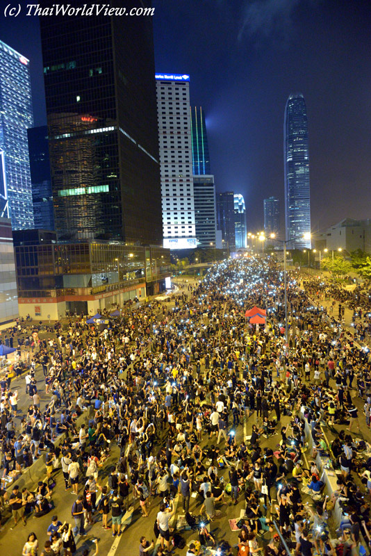 Umbrella Revolution - Admiralty