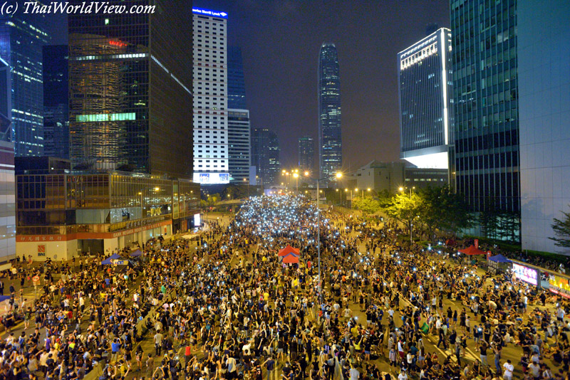 Umbrella Revolution - Admiralty