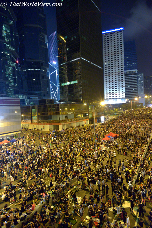 Umbrella Revolution - Admiralty
