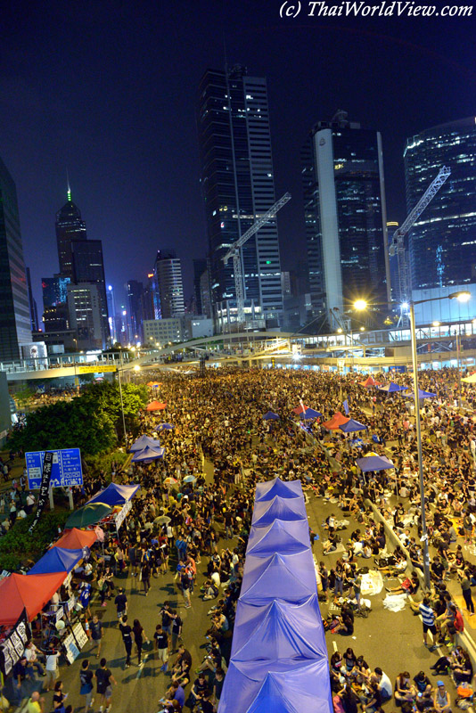 Umbrella Revolution - Admiralty
